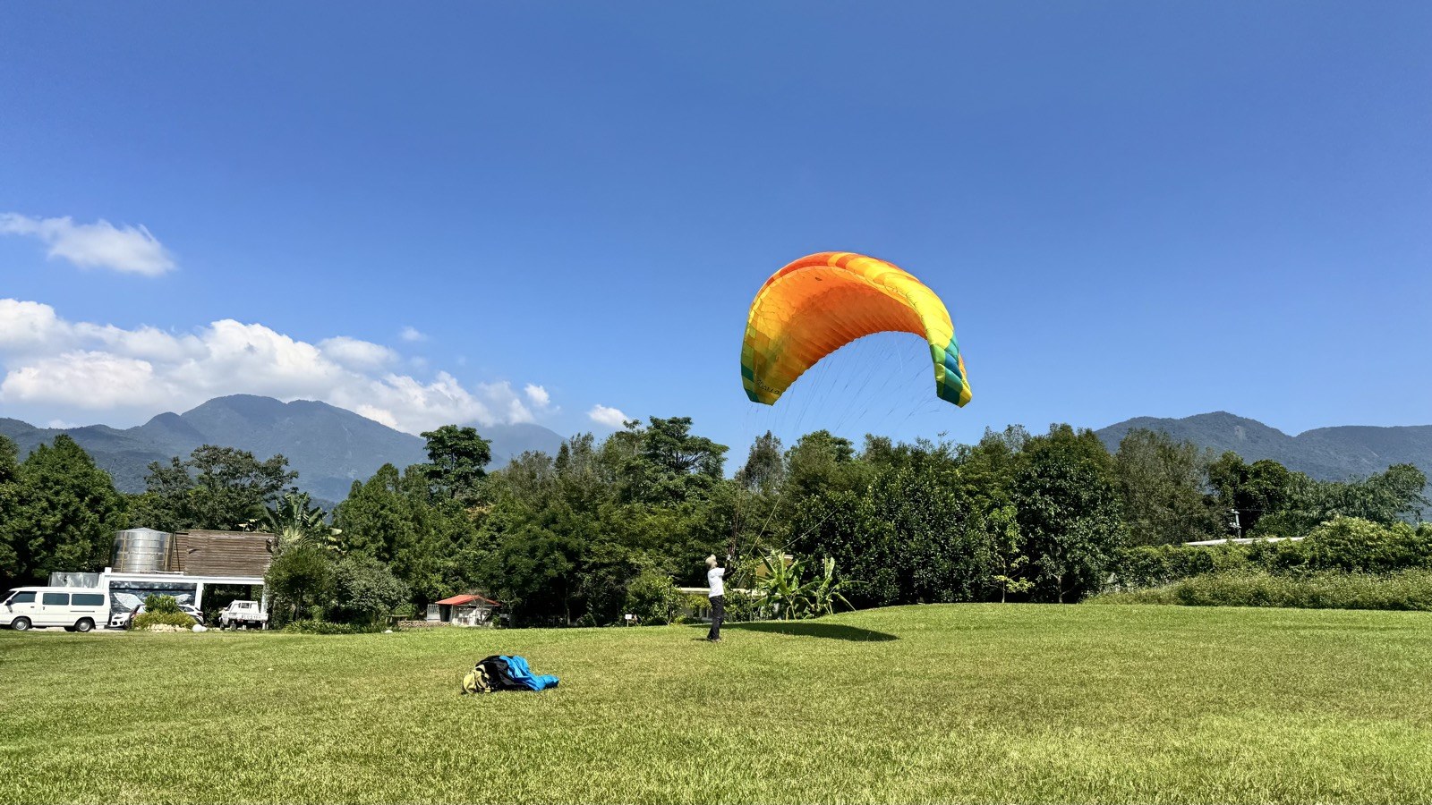 埔里飛行者飛行傘體驗